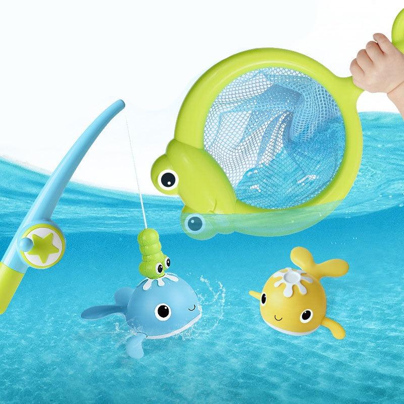Bath Buddies™ - Kalasta söpöjä kylpyleluja - Uivat valaat