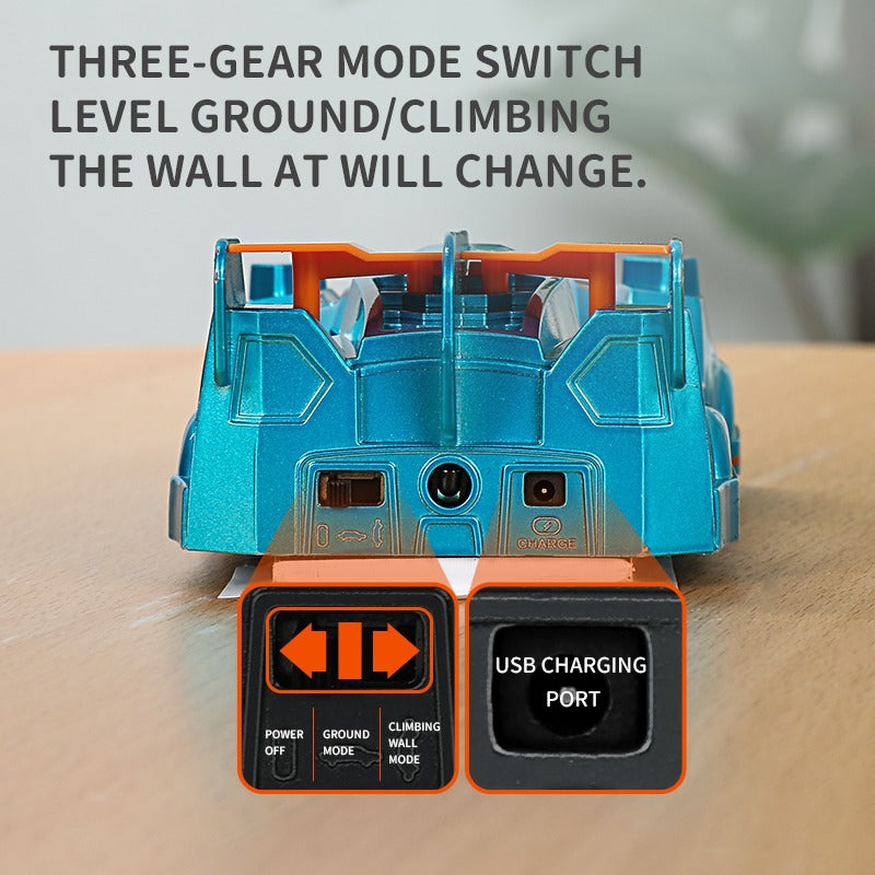 Laser Car™ - Aja seiniä pitkin! - Kauko-ohjattava auto